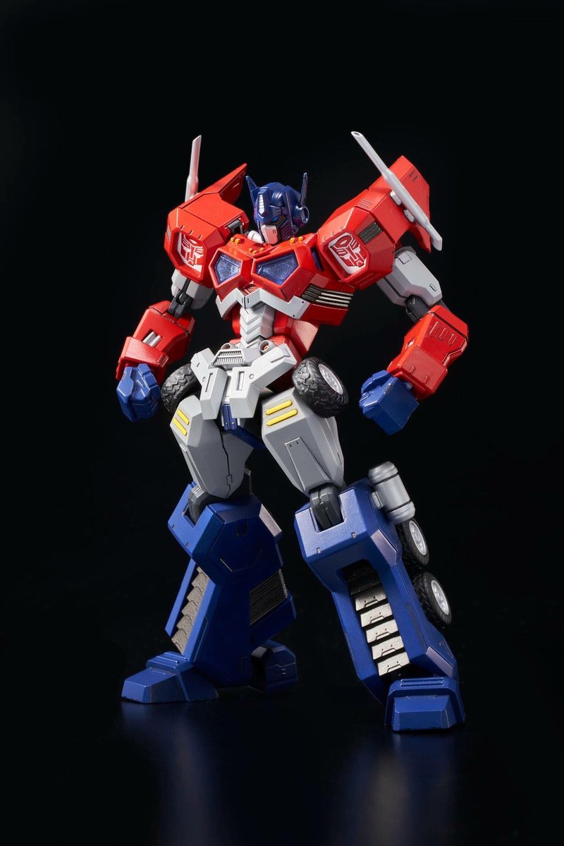 Flame deals optimus prime